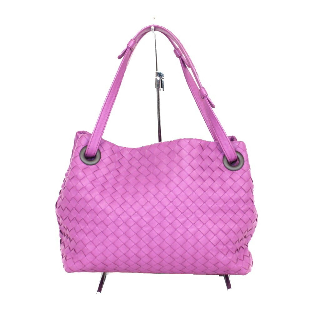 Bottega Veneta Bag Purple Leather Garda Small